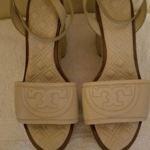Tory Burch Fleming 100mm Espadrille Sandal